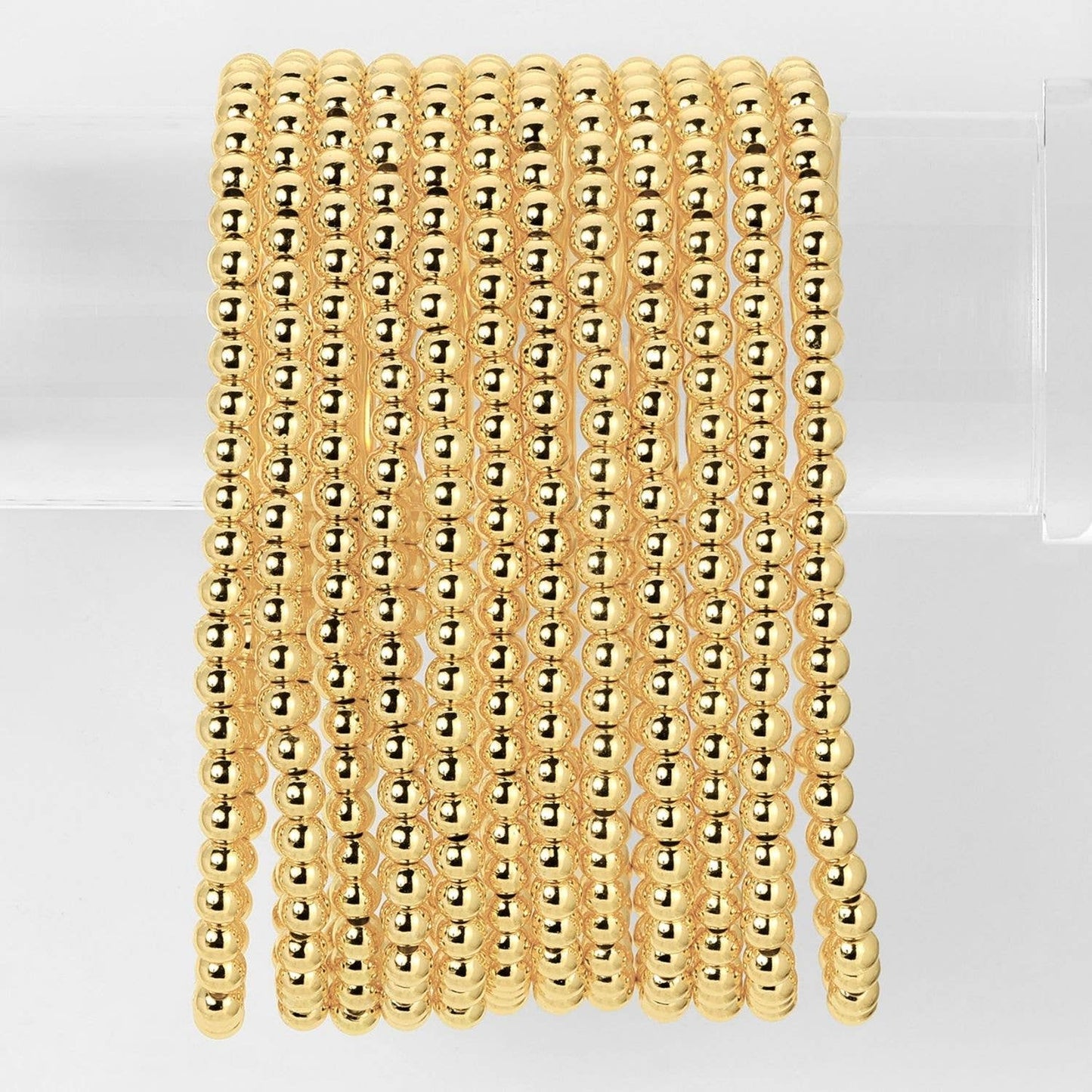 Bead Stretch Bracelet 4mm