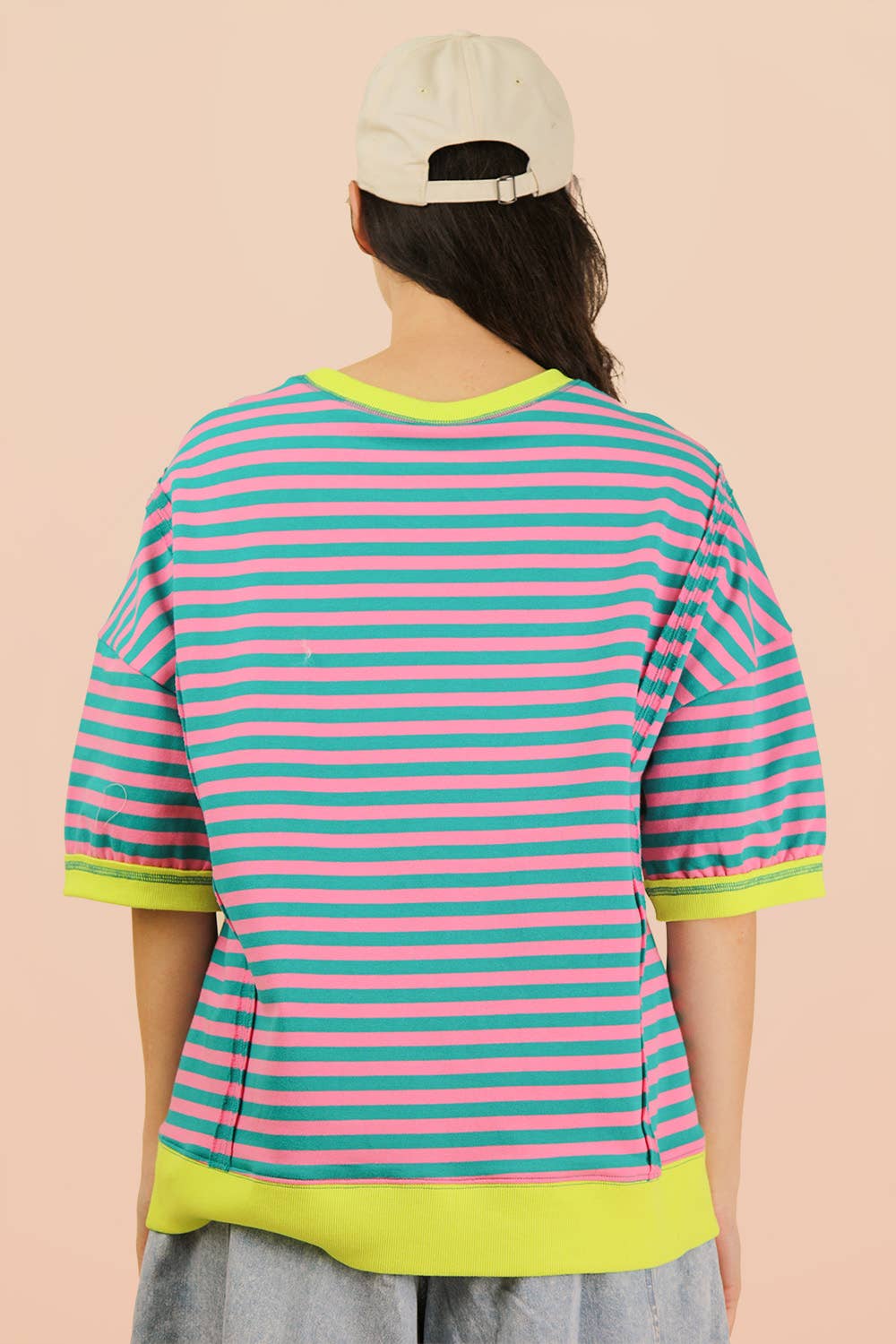 Ava Stripe Casual Knit Top