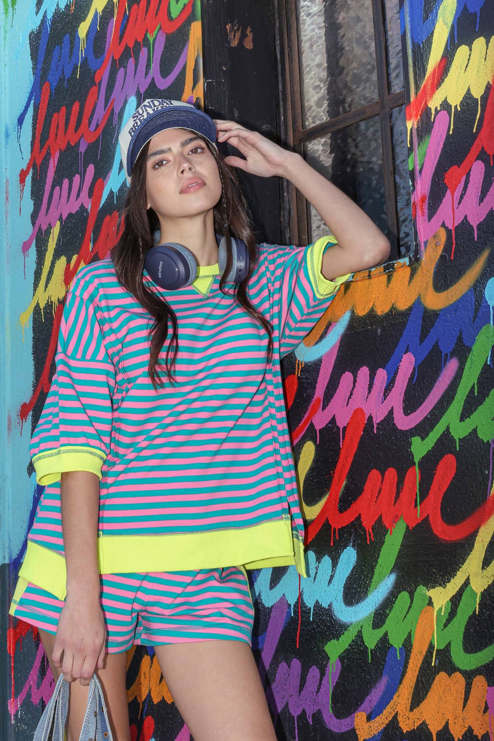 Ava Stripe Casual Knit Top