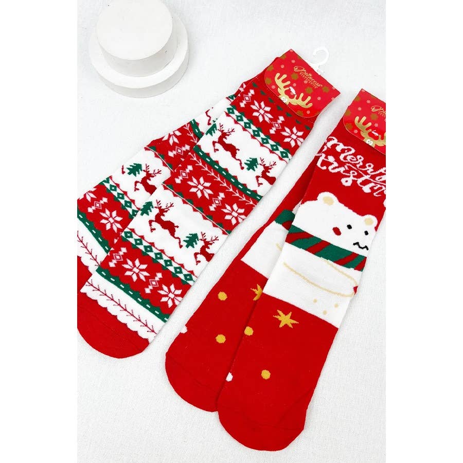 Christmas Theme Socks