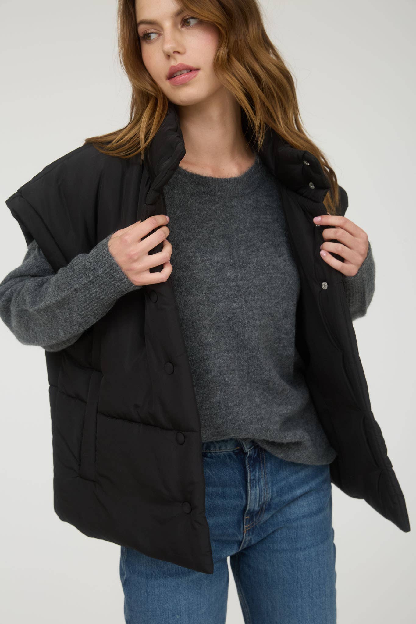 Oversized Puffer Vest