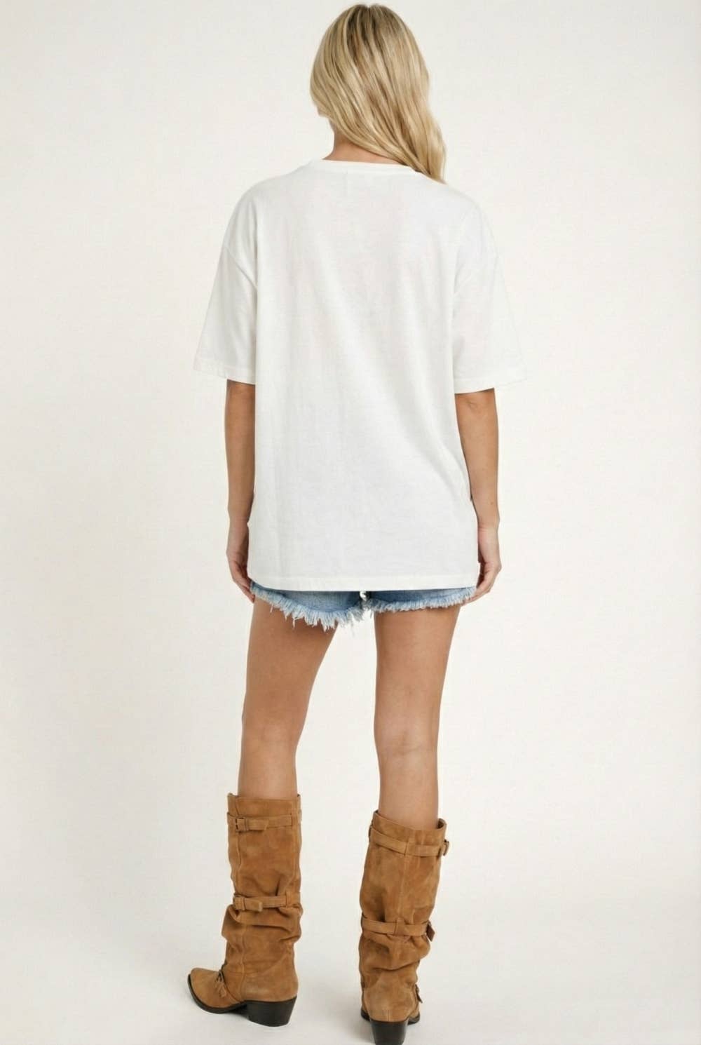USA Patch Studded Tee