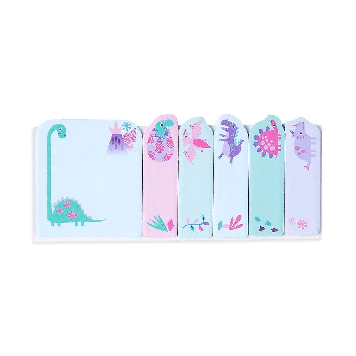 Note Pals Sticky Tabs: Cute Dinos - 1 Pack