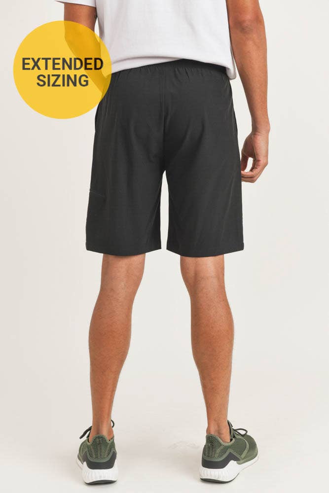 MEN - EXTENDED Active Drawstring Shorts