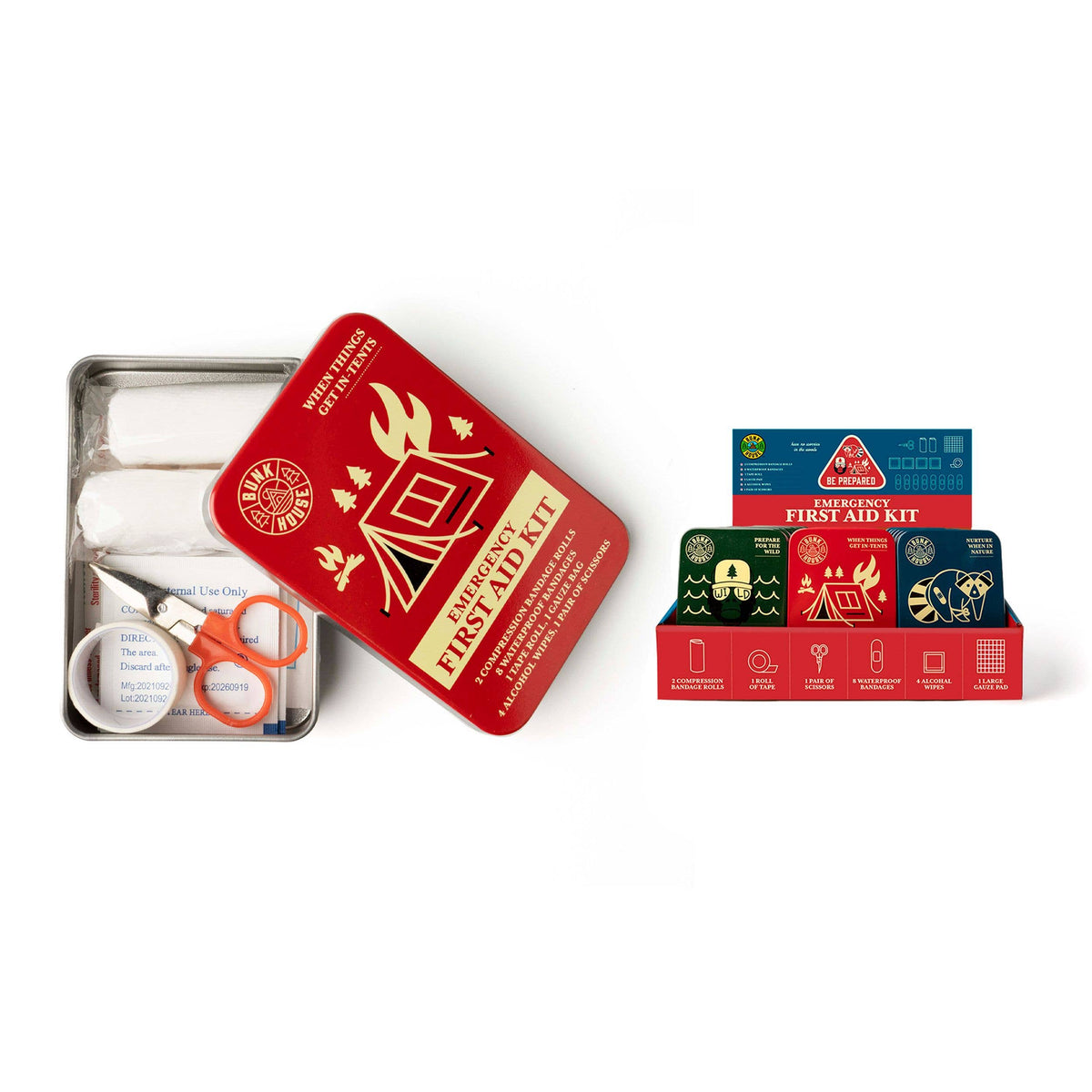 Bunk House Emergency First Aid Kit