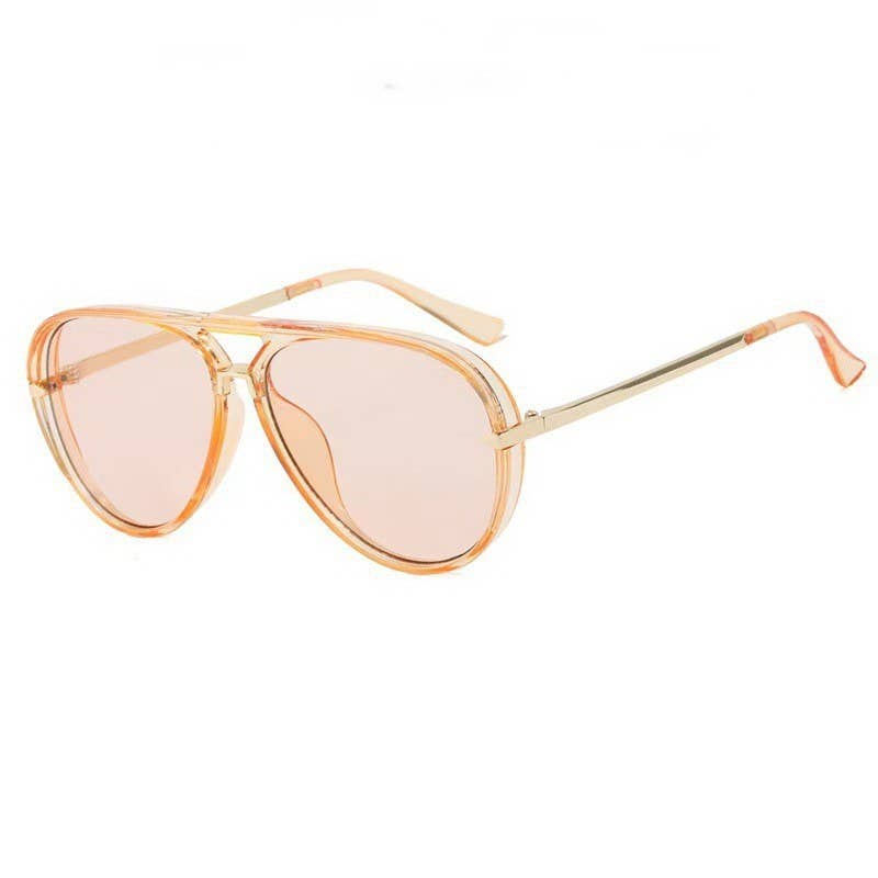 Oversized Retro Frame Sunglasses