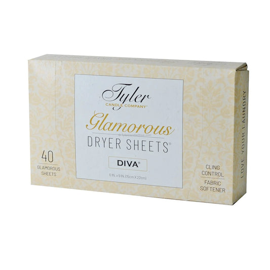 Tyler Candle Company Diva Glamorous Dryer Sheets
