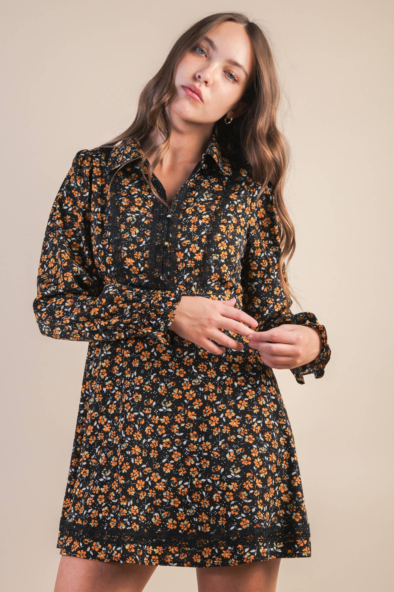 Rory Floral Lace Dress