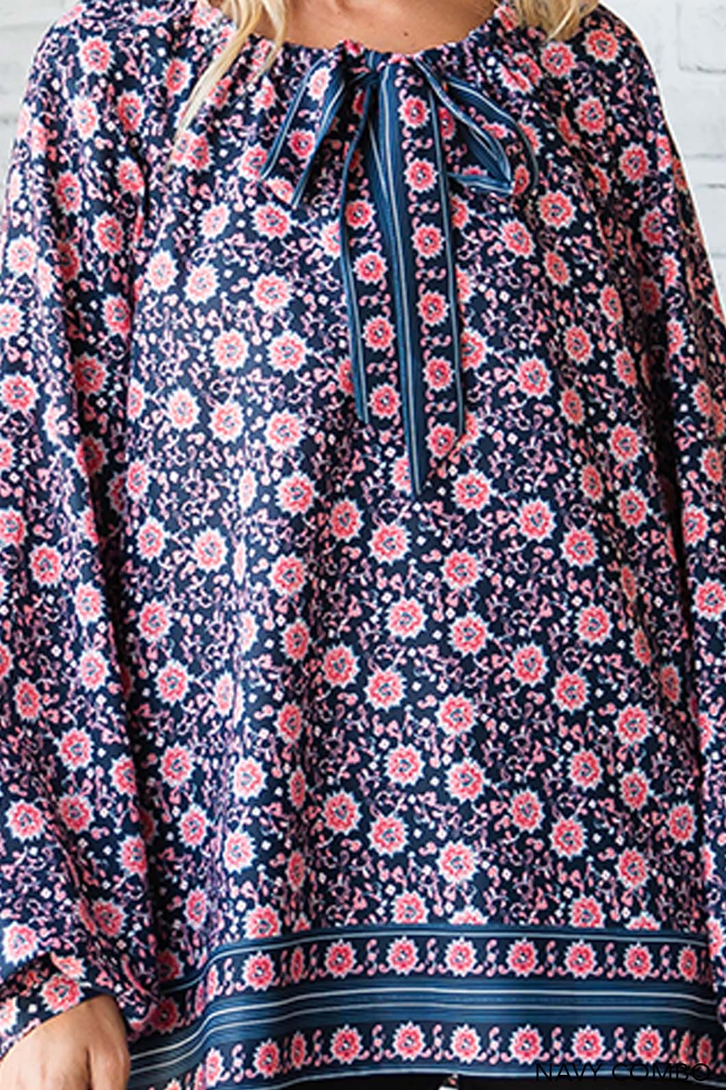 Renea Olive Long Sleeve Top