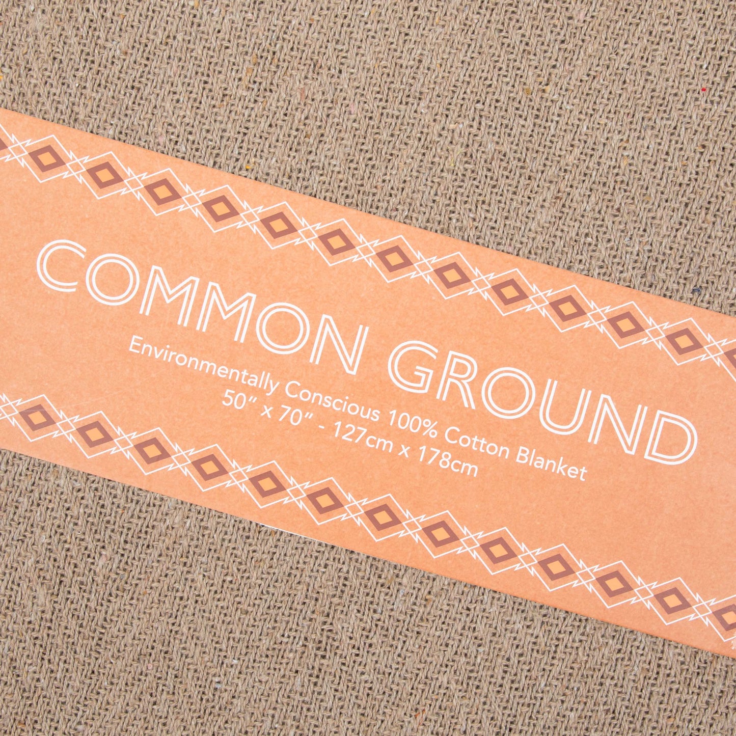 Herringbone Cotton Throw Blanket