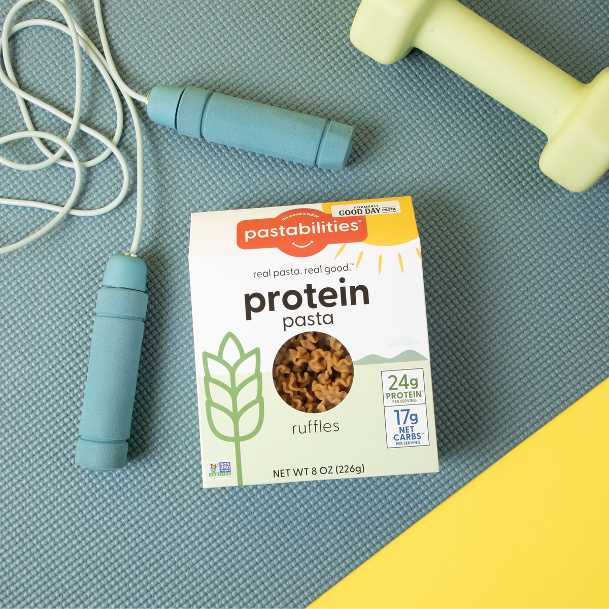 Protein Pasta Ruffles (High Protein- Low Carb)
