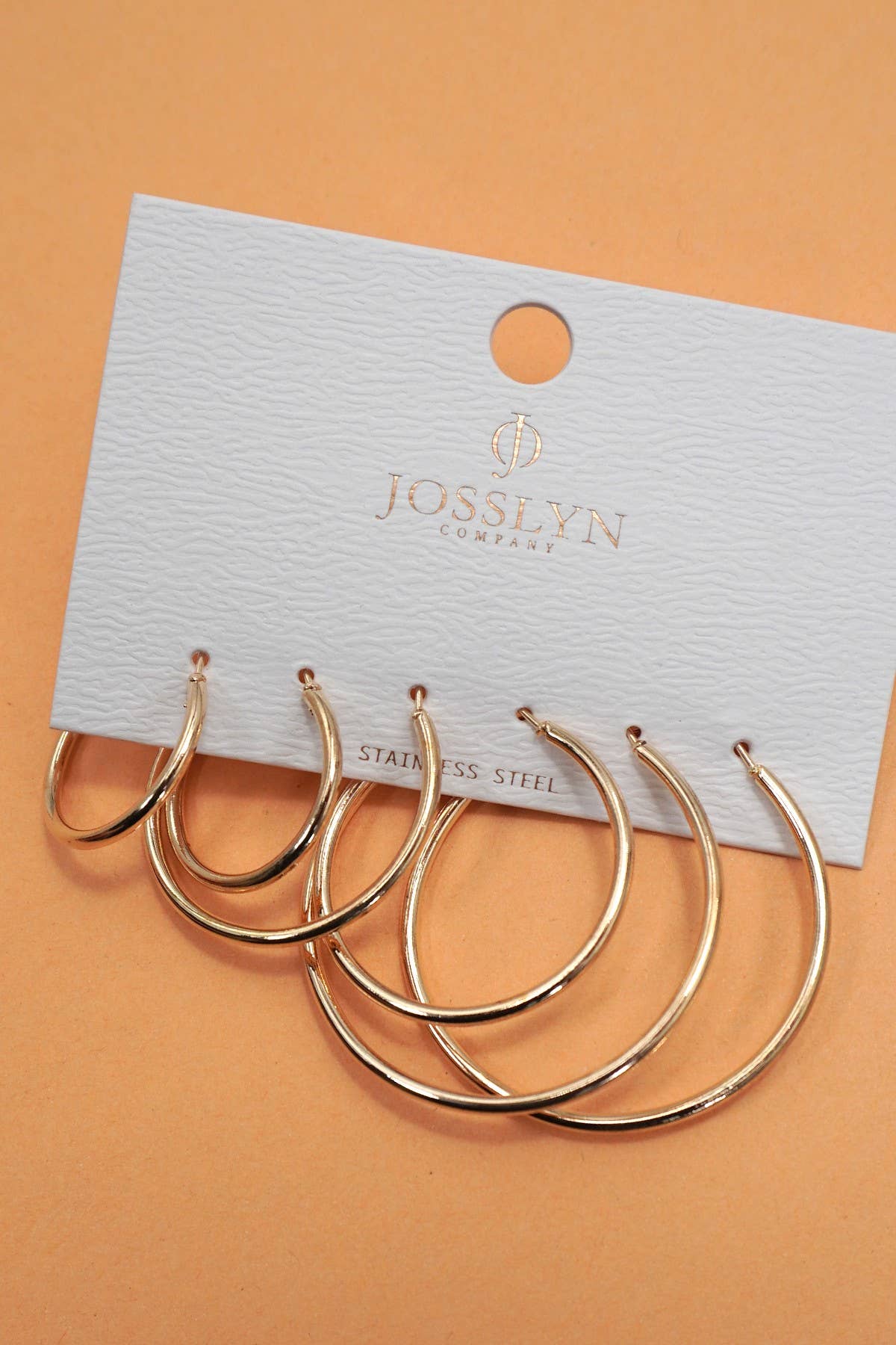 Hoop Shape Trio Set