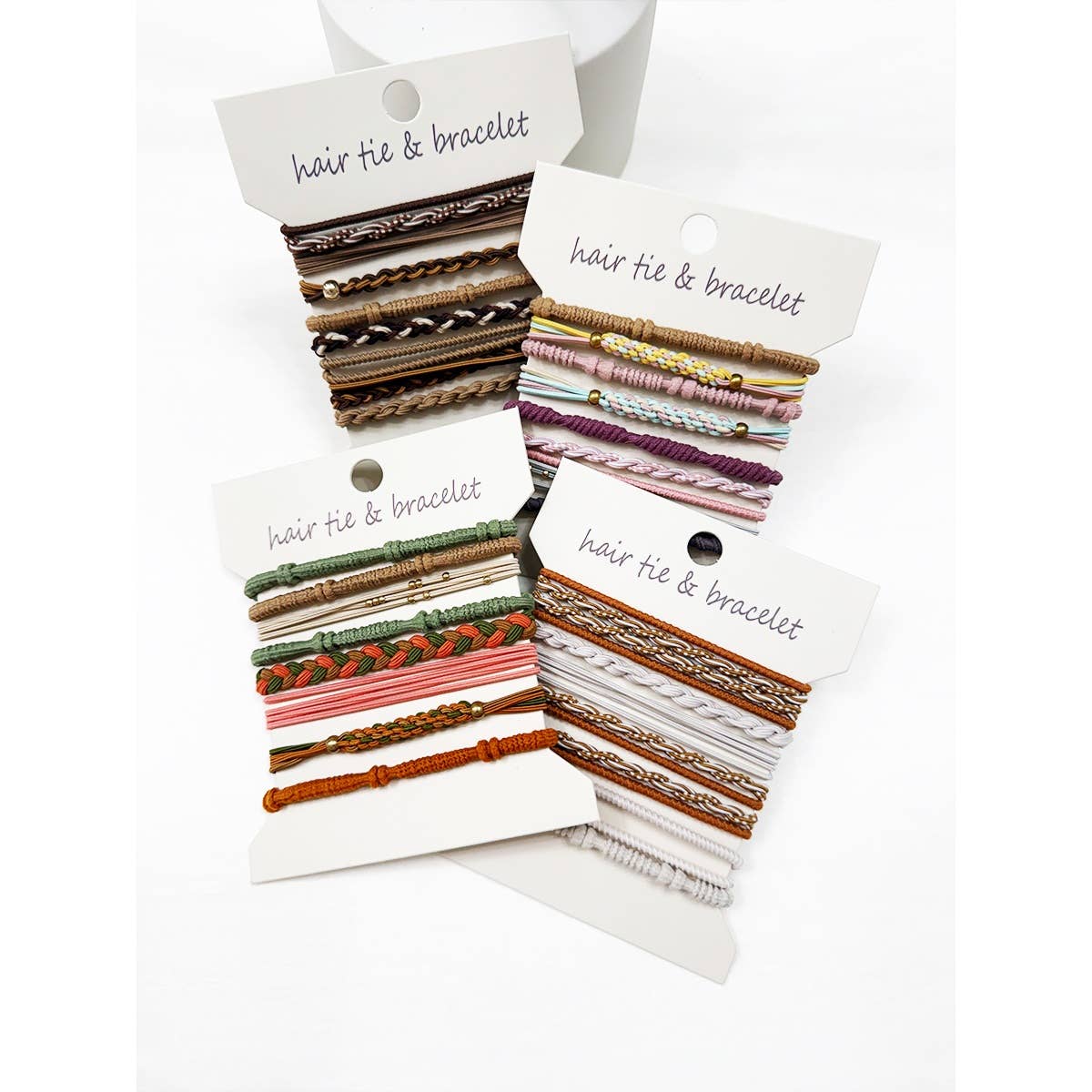 Boho Inspired Hair Tie Bracelets