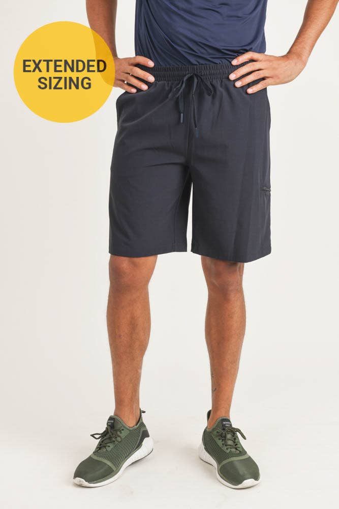 MEN - EXTENDED Active Drawstring Shorts