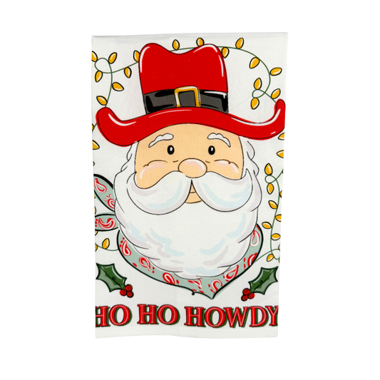 Ho Ho Howdy Tea Towel