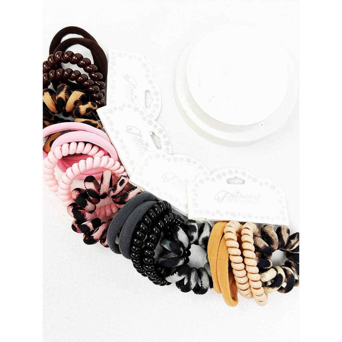 Leopard Mixed Hair Tie Set