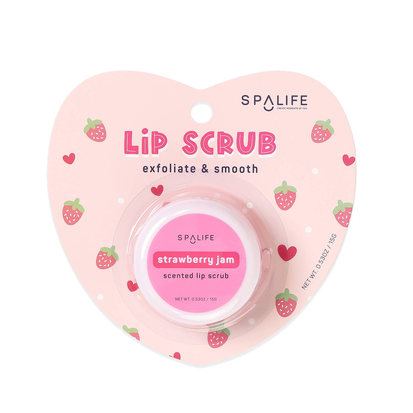 Exfoliate & Smooth Strawberry Jam Scented Lip Scrub