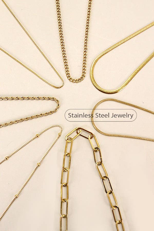 Stainless Steel Waterproof Necklace