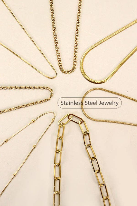 Stainless Steel Waterproof Necklace