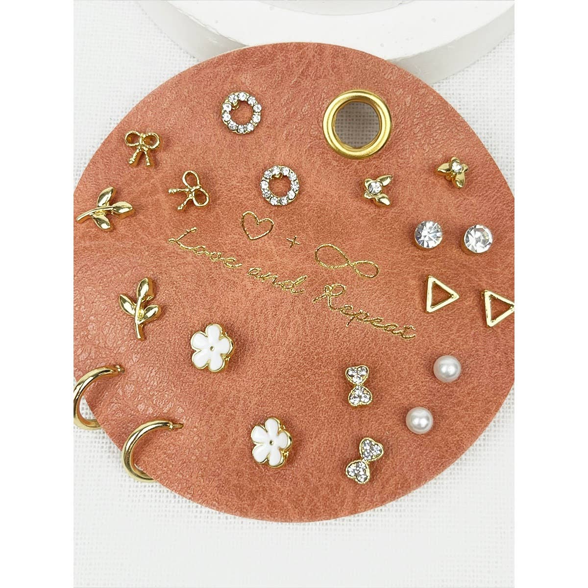 Minimalist Flower Everyday Earring Set