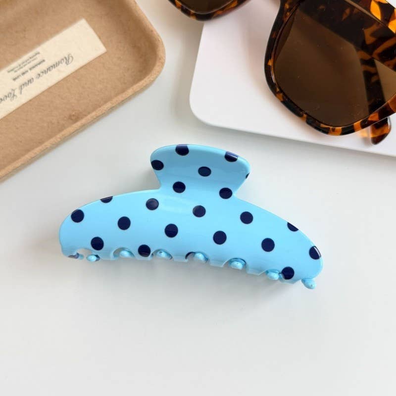 Polka Dot Hair Clip