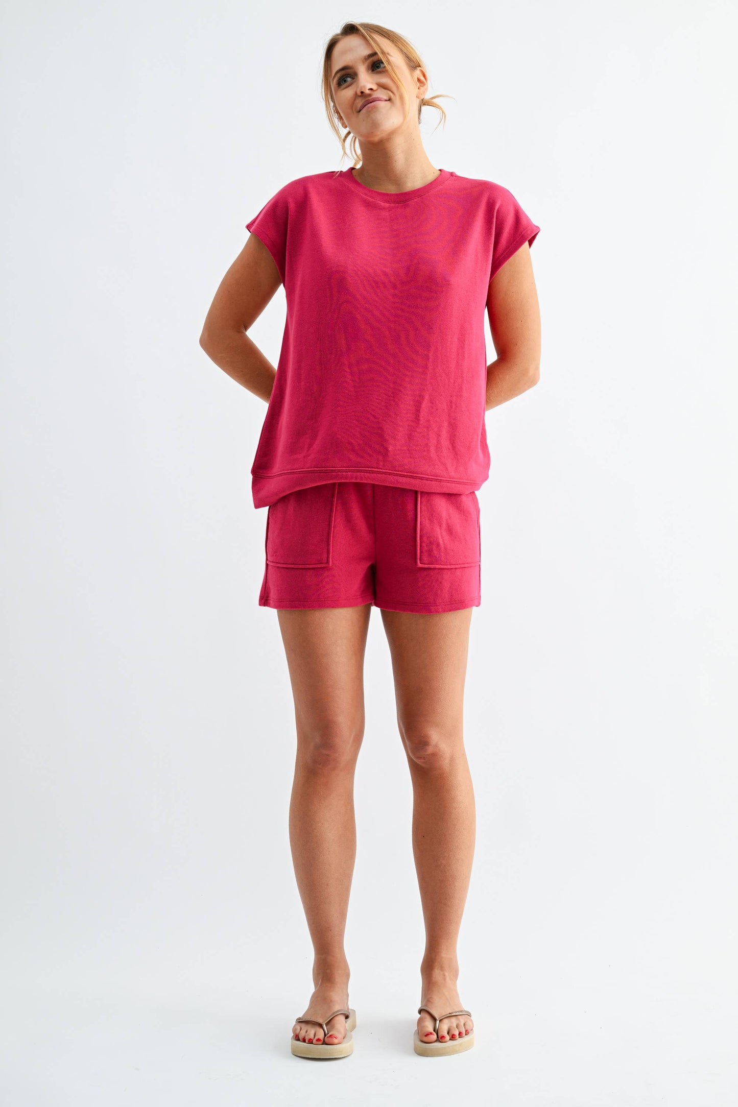 Offset French Terry Core Comfort Set