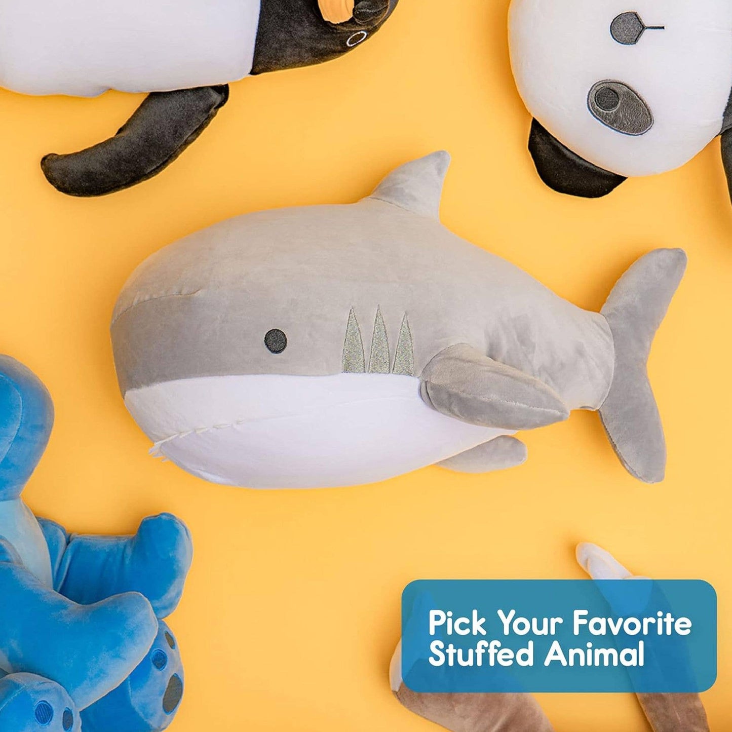 Snuggie Buggie Shark Plush Toy for Kids
