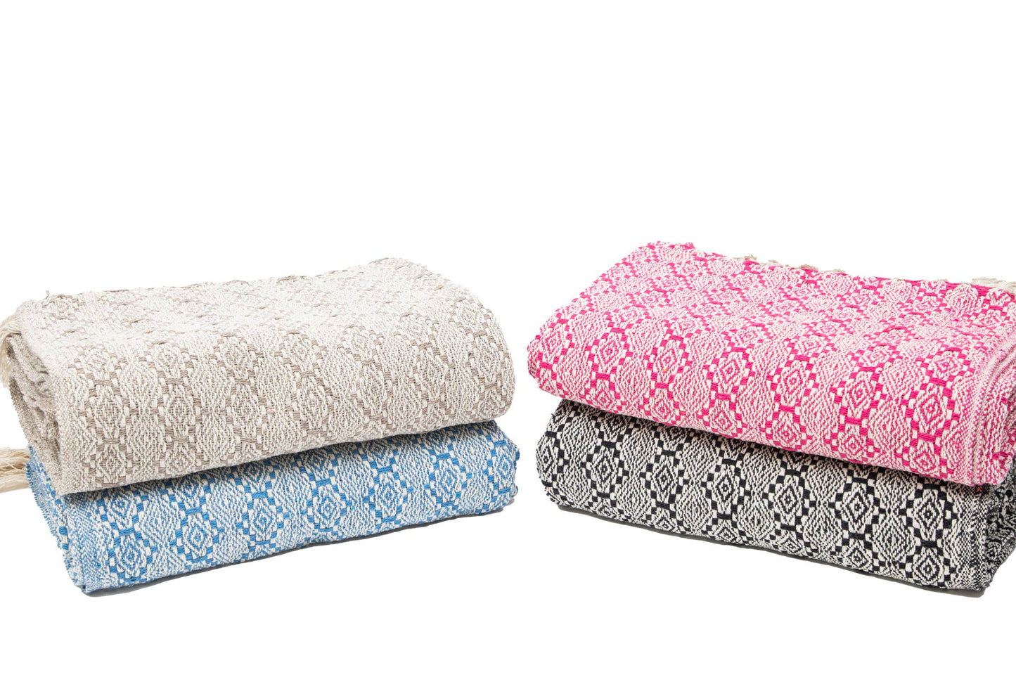 Aztec Cotton Throw Blanket