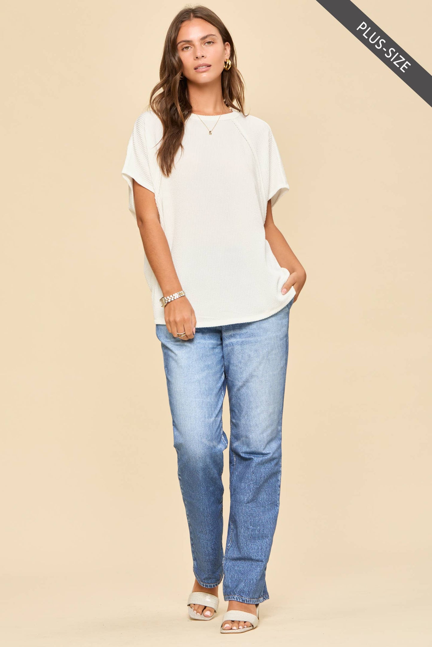 Relaxed Style Knit Top