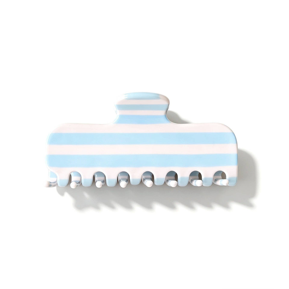 Retro Striped Claw Clip