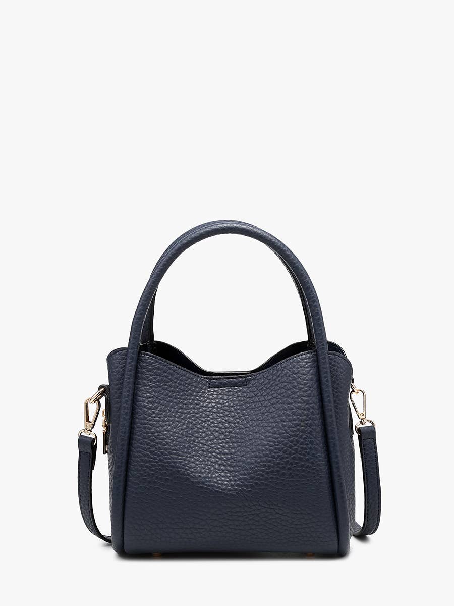 Ruby 3-Compartment Satchel w/ Dual Handles