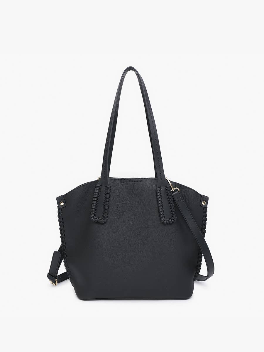 Micah Whipstitch Tote Bag – 3 Compartment