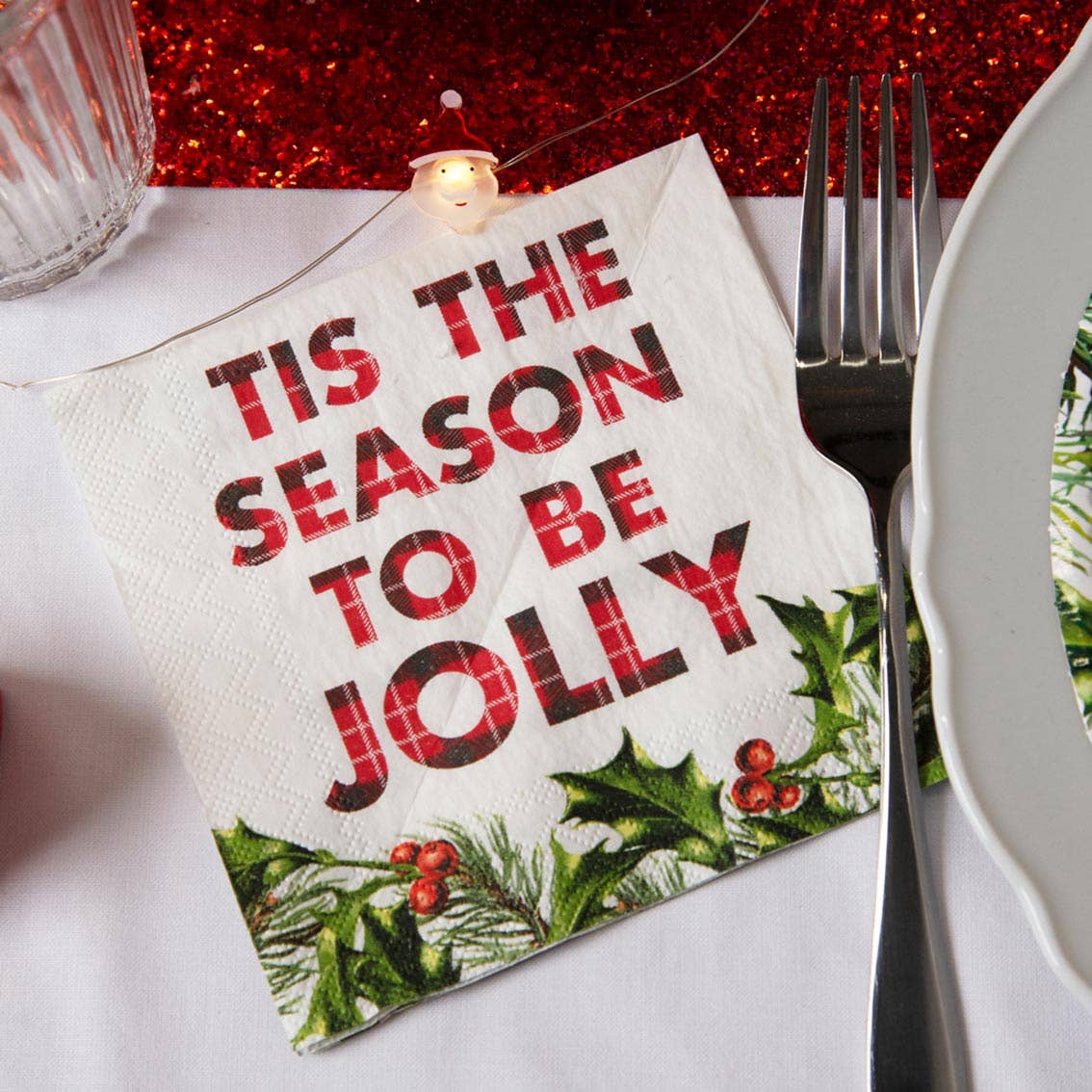 Tis the Season Christmas Napkins - 20 Pack