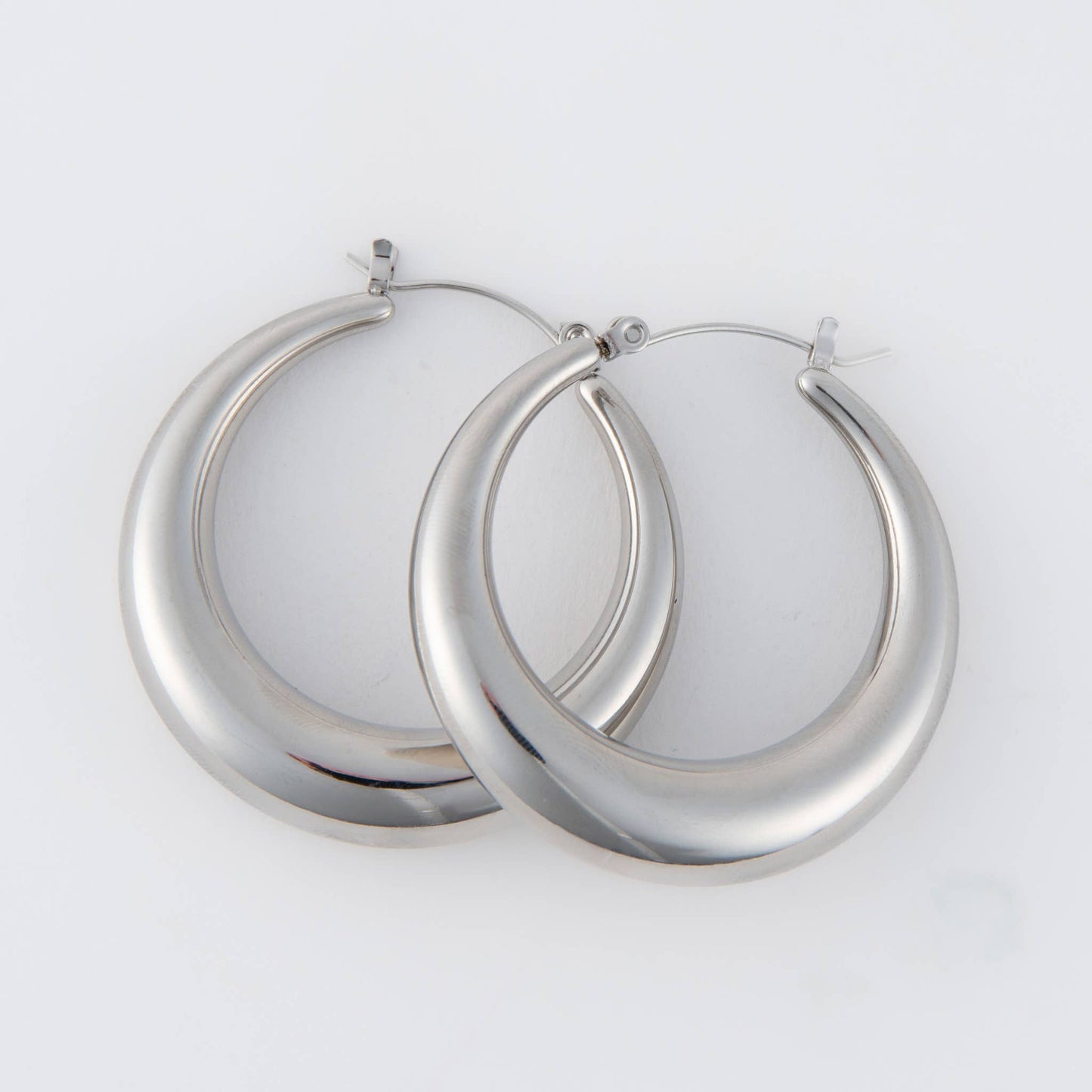 Waterproof Earrings Narelle Round Hoop Jewelry