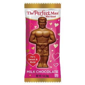 Valentine Perfect Man Bite Size Singles 1oz
