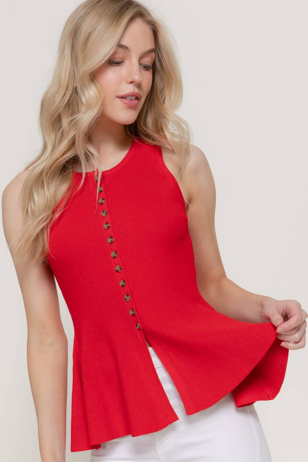 Brooklyn Peplum Top