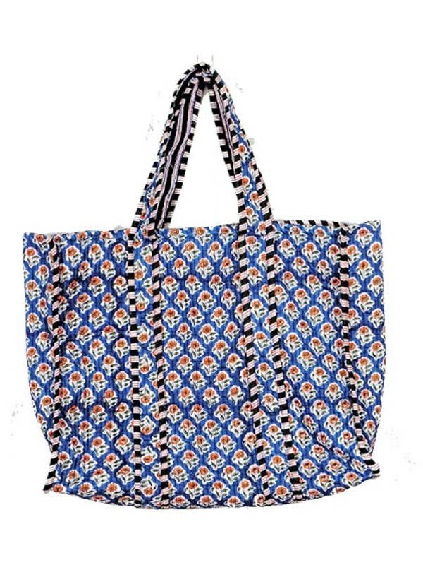 Organic Quilted Tote Bag