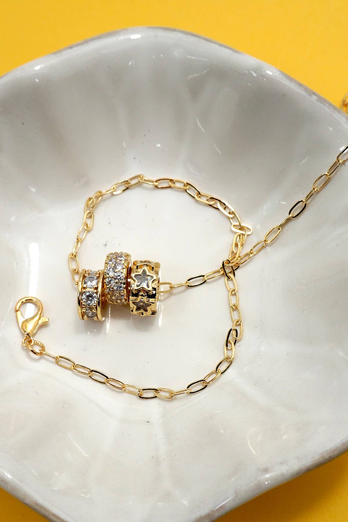 Barrel Rhinestone Necklace