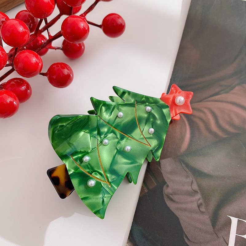 Christmas Hair Clips