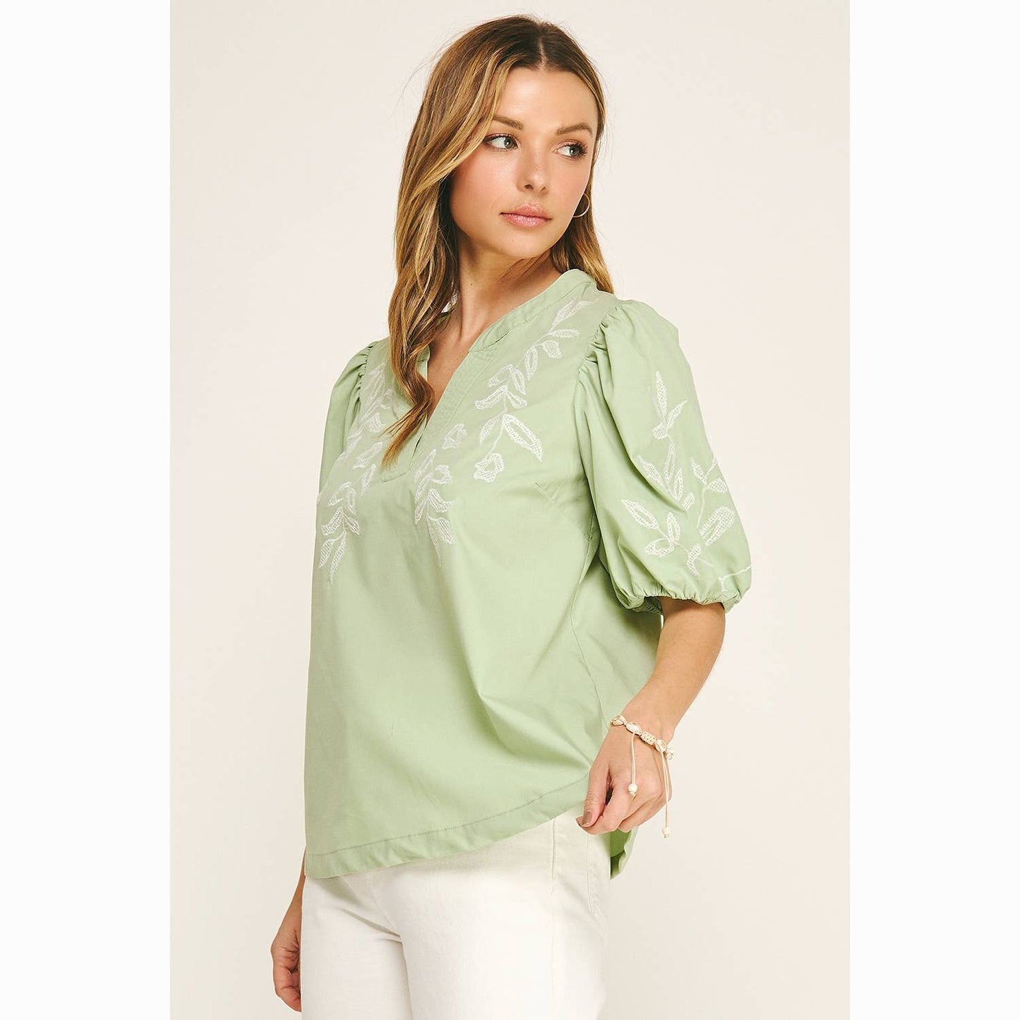 Ivy Embroidered Top