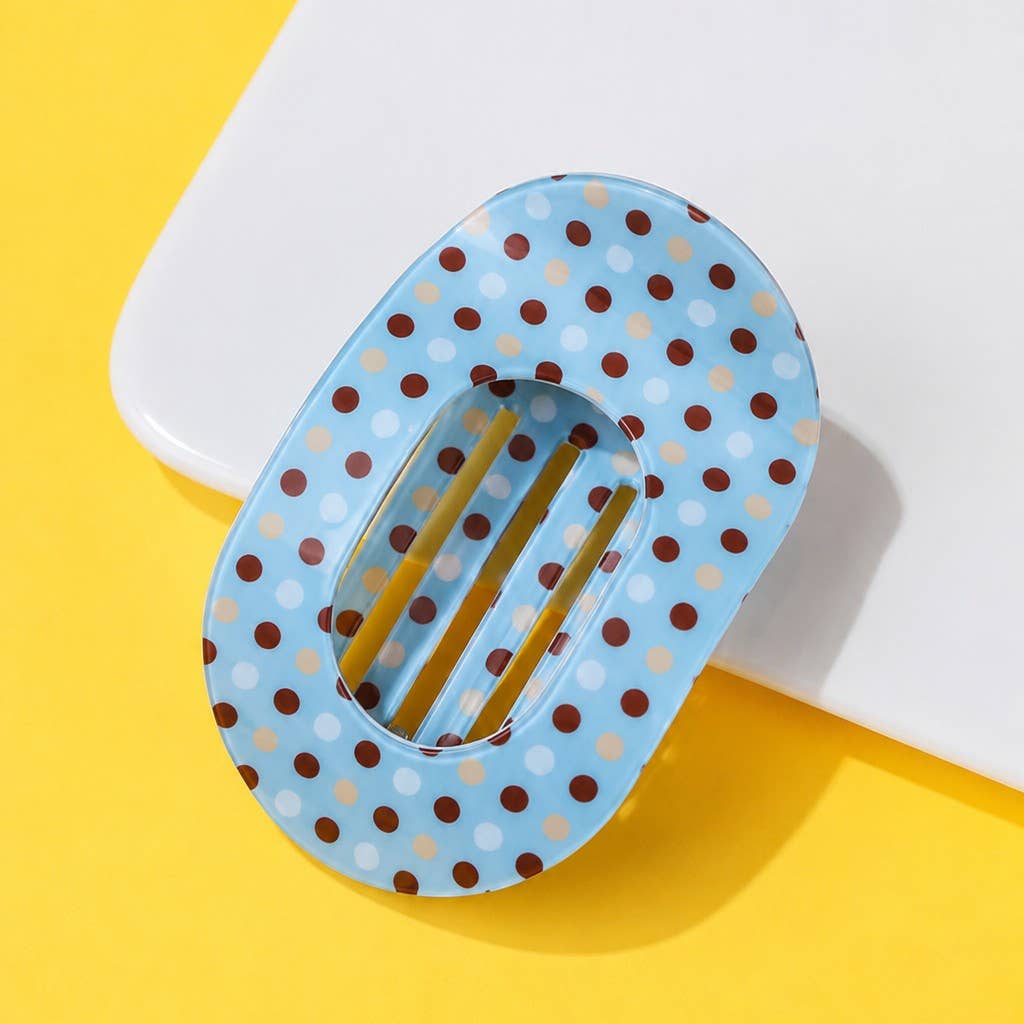 Jumbo Lay Flat Oval Claw Clips