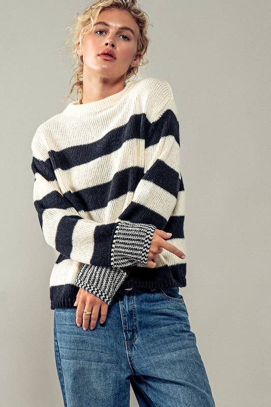 Marshmallow Coco Knit Sweater