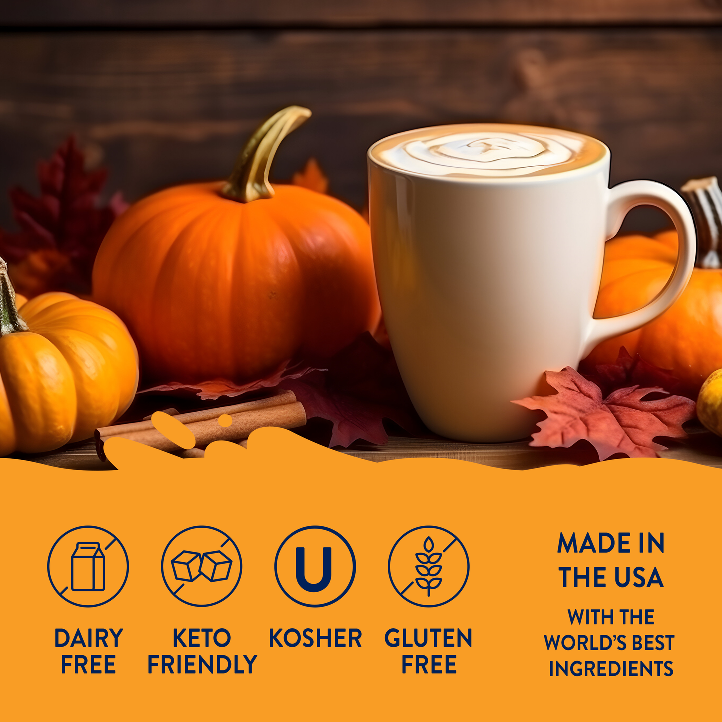 Sugar Free Pumpkin Pecan Waffle Syrup