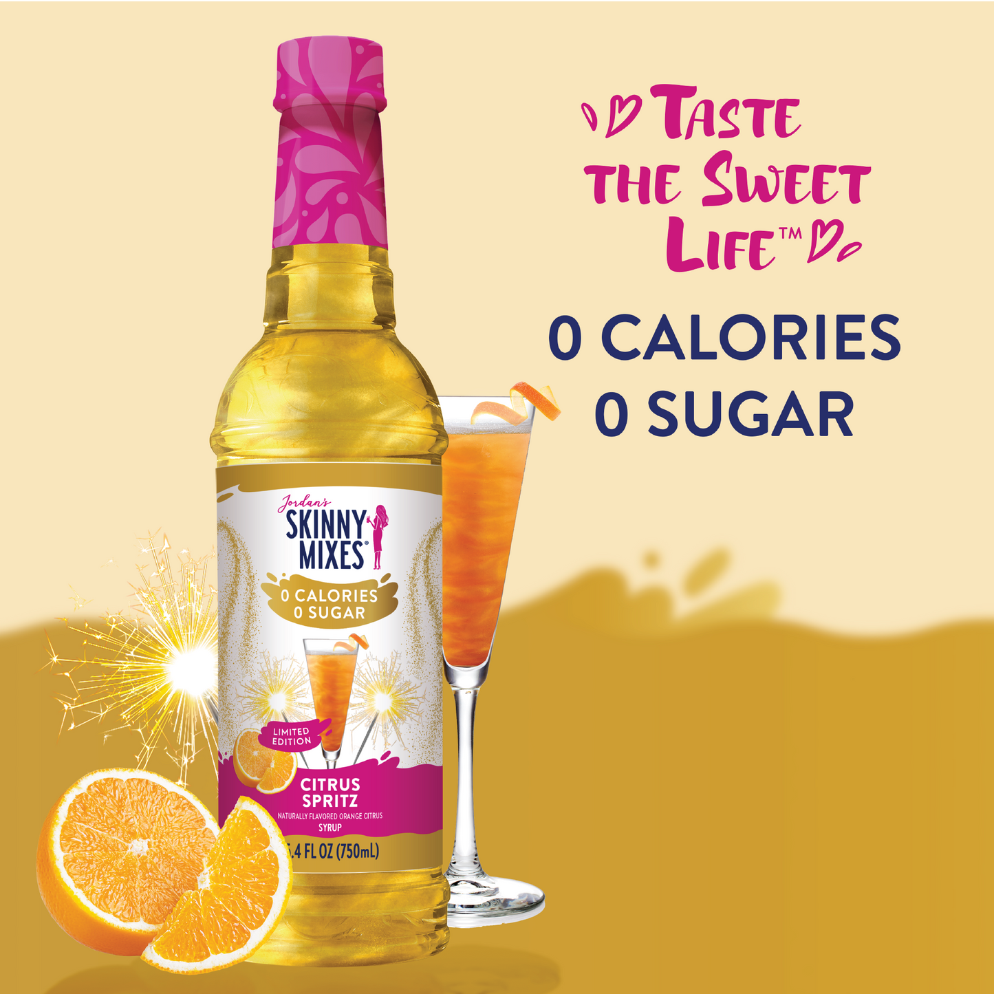 Sugar Free Citrus Spritz Syrup - LTO