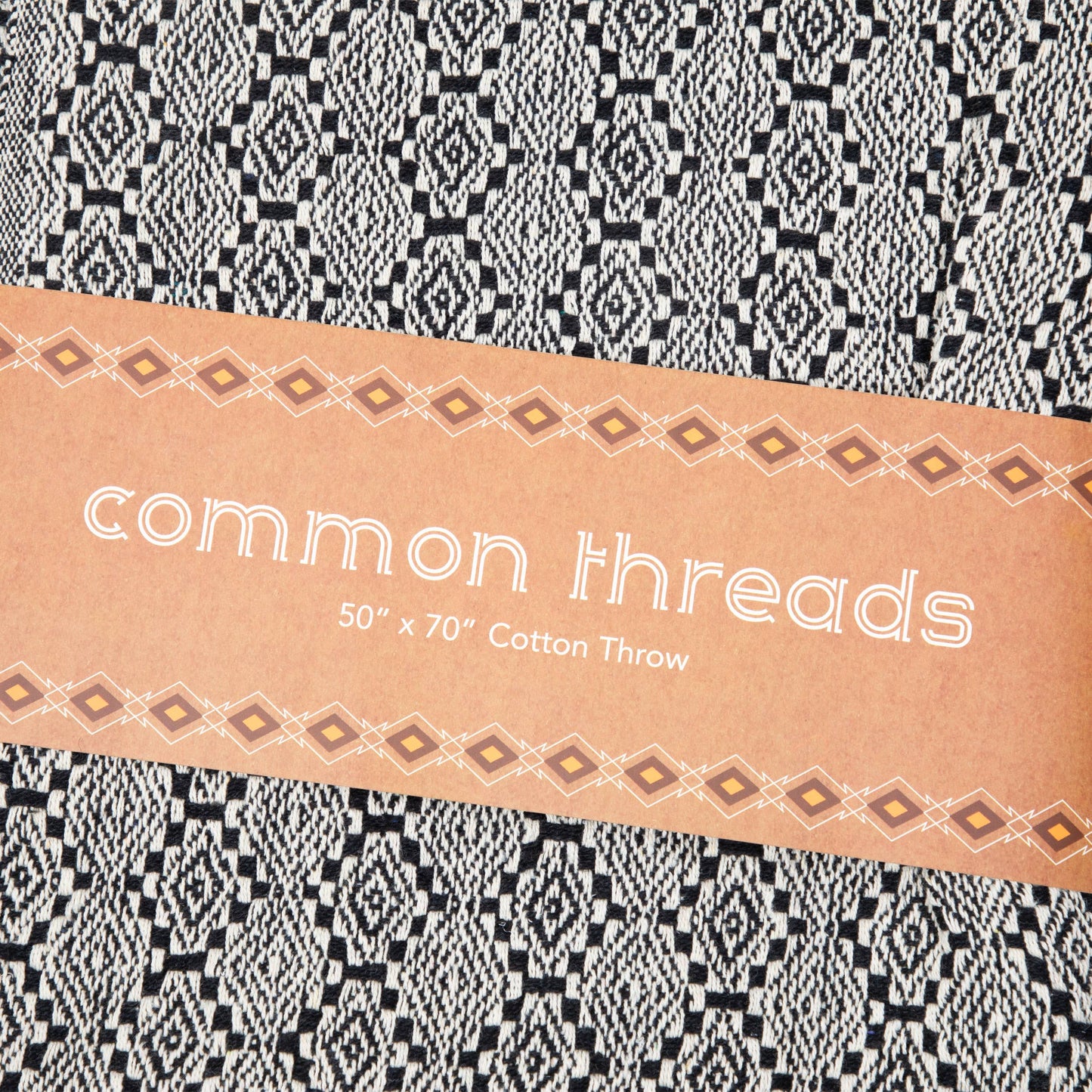 Aztec Cotton Throw Blanket