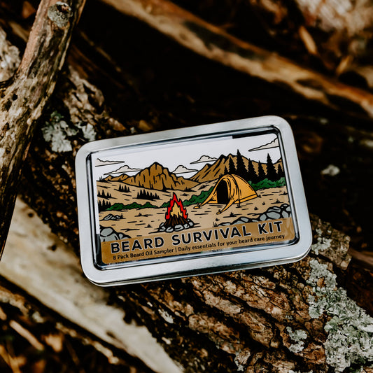 8 Pack Beard Oil Sample Kit - Perfect For No Shave November