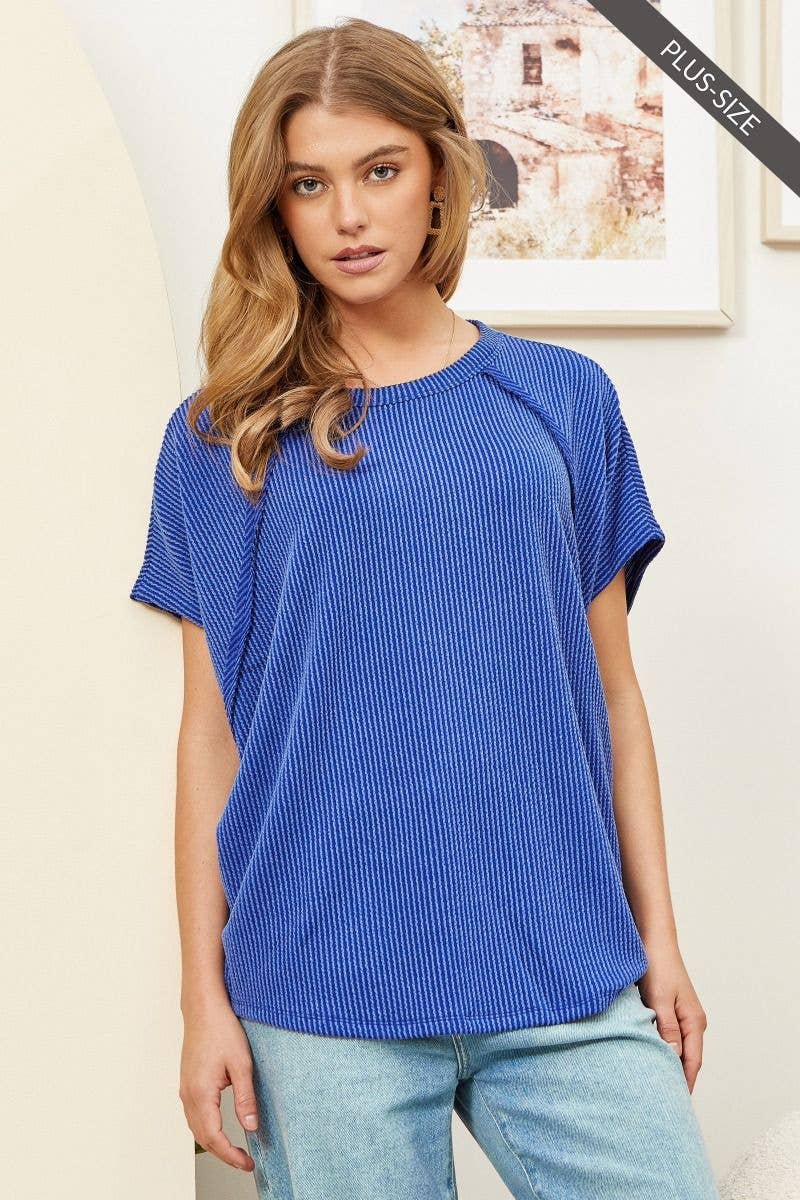 Relaxed Style Knit Top