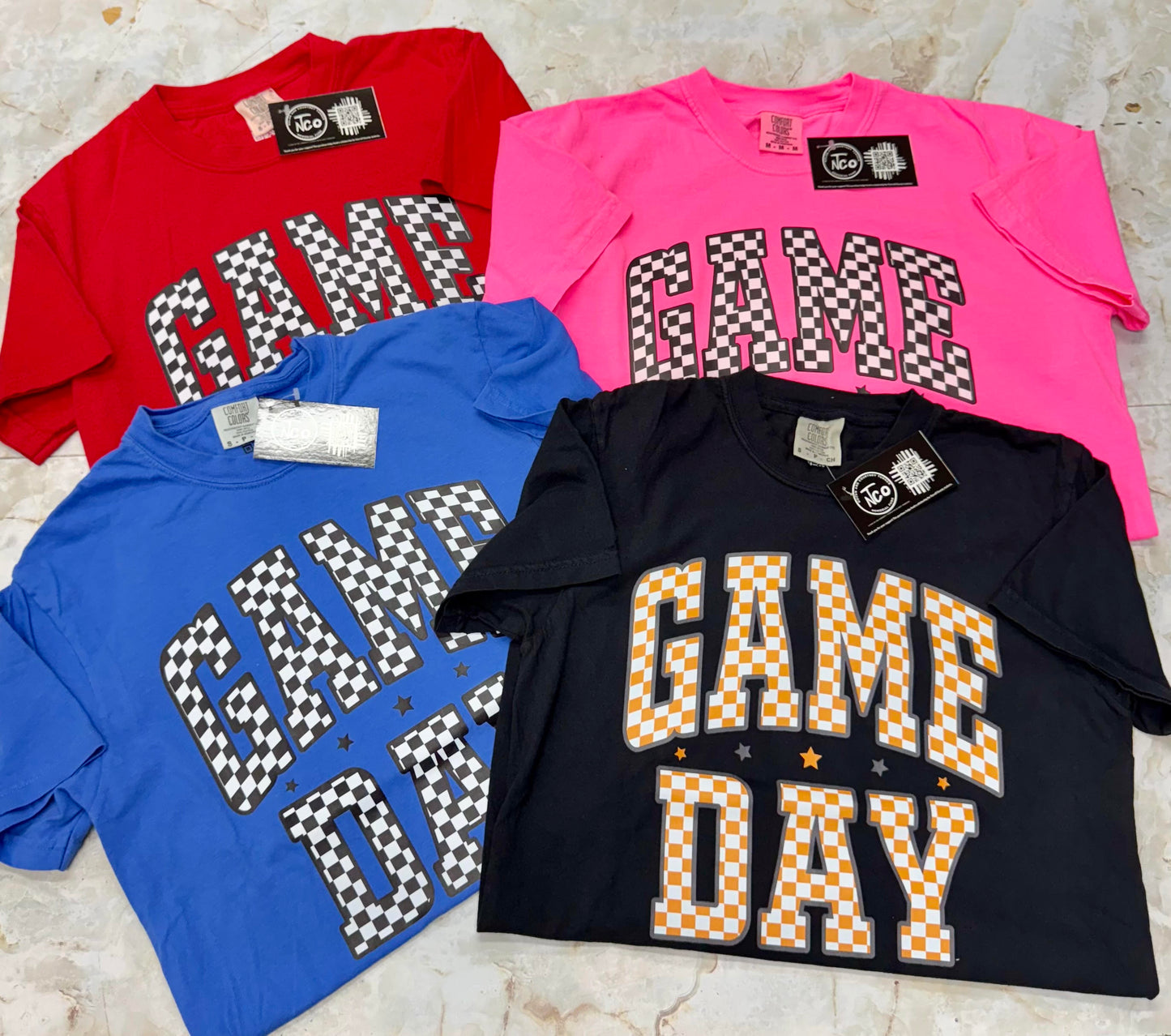 NTCO Game Day Checkered Shirt