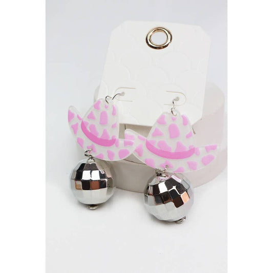 Cowboy Discoball Earrings