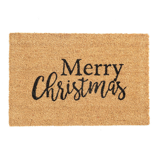 Merry Christmas Door Mat/Rug - 60x40cm - Merry Christmas